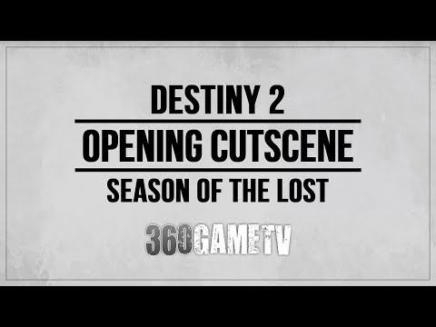 Destiny 2 Season of the Lost Opening Cutscene