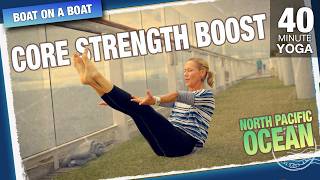 Improve Your Core Strength in 40 Minutes at Sea with Erin and Five Parks Yoga