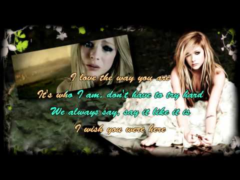 Avril lavigne - I Wish You Were Here Karaoke HD
