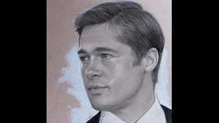 Brad Pitt Drawing