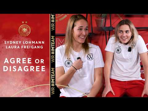 Laura entlarvt Syd! 😲 • Sydney und Laura im "Agree or Disagree"