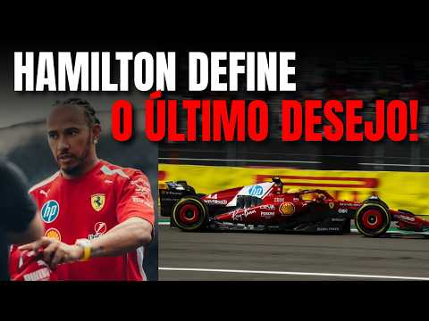LEWIS HAMILTON CRAVA SEU FUTURO NA FERRARI