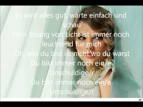 download lagu mp3 mp4 Innocent Taylor Swift Lyrics Deutsch, download lagu Innocent Taylor Swift Lyrics Deutsch gratis, unduh video klip Innocent Taylor Swift Lyrics Deutsch