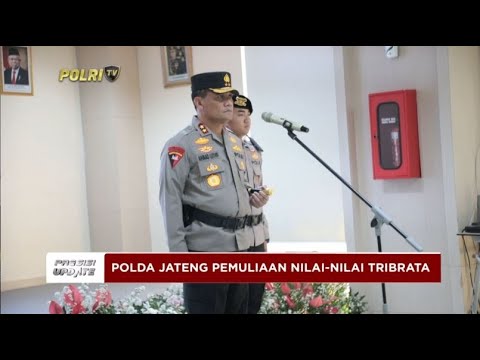 PRESISI UPDATE : POLDA JATENG PEMULIAAN NILAI TRIBRATA 24/06/2024 (10.00)