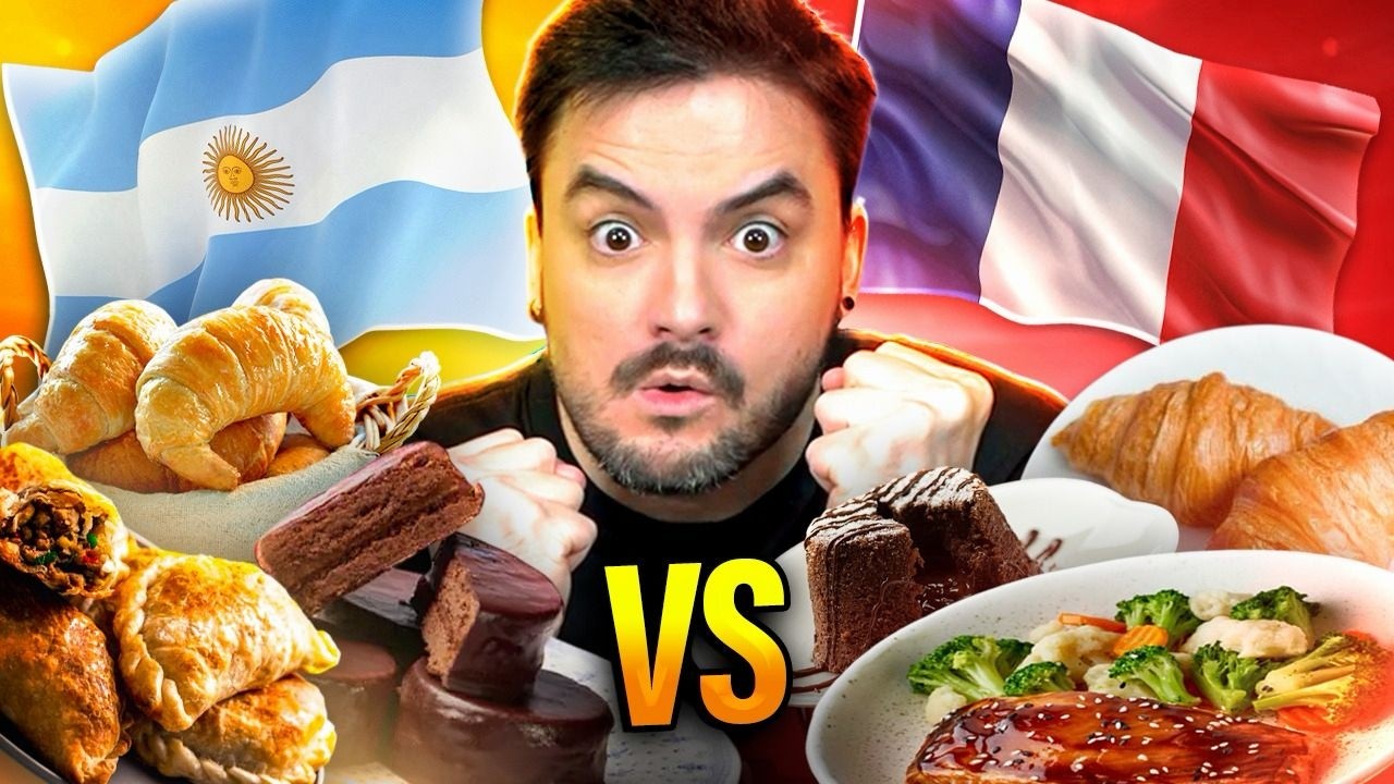 COPA DO MUNDO DE COMIDAS: França x Argentina!