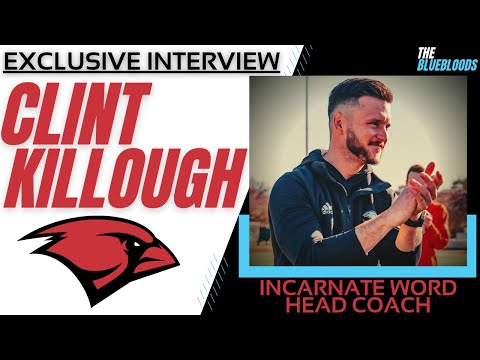 Clint Killough (Incarnate Word Head Coach) Interview | The Bluebloods