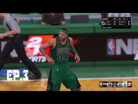 NBA 2K16 07 08 Boston Celtics Historic MyGm Ep 3 Jared Dudley lights it up