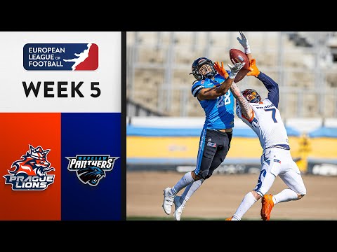 Prague Lions @ Panthers Wroclaw Highlights | Week 5 | Season 2023