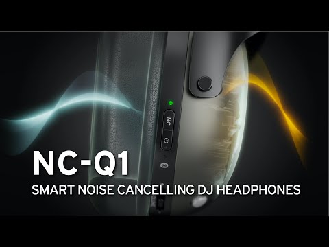 Korg NC-Q1 Smart Noise-Canceling DJ Headphones (Black)