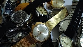 mix vintage watch lot |sell in india| #seiko #fortis #enicar #2022 full service complete..