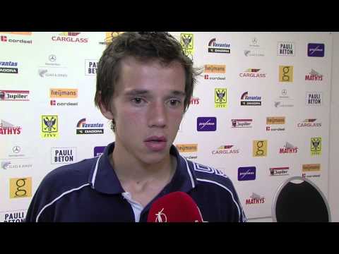 Reactie Gaetan Hendrickx na winst tegen Antwerp