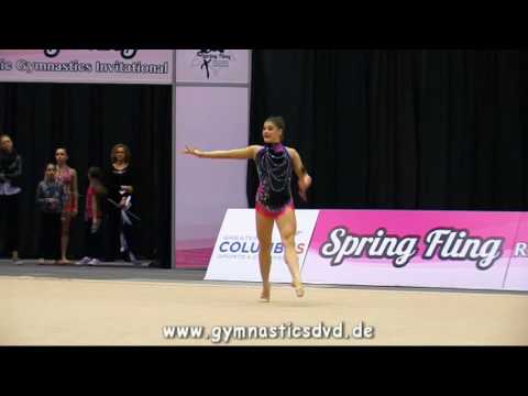 Ekaterina Komarova - Level 10 Senior 13 - Spring Fling Columbus 2016