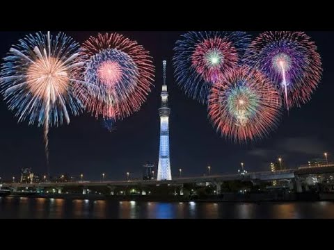 Sumidagawa Fireworks Festival 2023 | part 1 | Tokyo | Japan