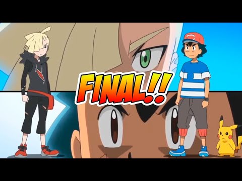 Ash vs Gladion - Batalha final Pokemon Sol e Lua - Completo Dublado PTBR