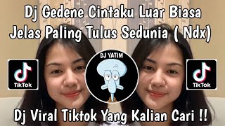 Download lagu DJ GEDENE CINTAKU LUAR BIASA JELAS PALING TULUS | DJ  TRESNO TEKANE MATI NDX AKA MENGKANE TERBARU mp3