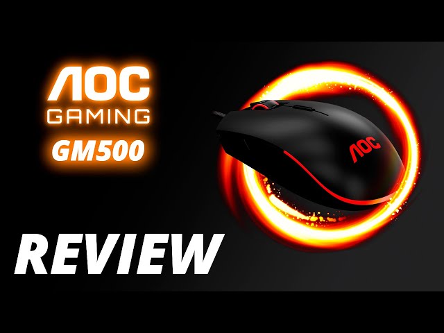 Vídeo relacionado con AOC GM500 - Ratón gaming - RGB 16,8 personalizable - 1ms tasa de respuesta - 5000PPP - 20G aceleración