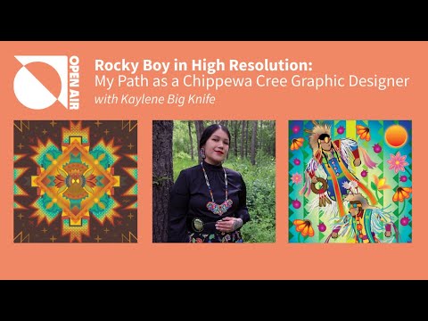 Kaylene Big Knife Indigenous Art, Indigenous Minds Speaker Series