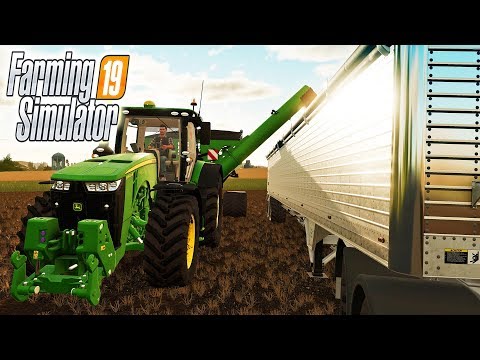 В ГОСТЯХ НА ФЕРМЕ ДРУЗЕЙ! Farming Simulator 19