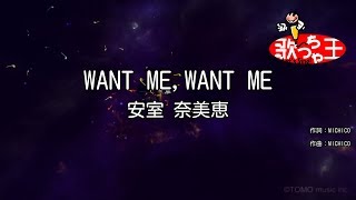 【カラオケ】WANT ME,WANT ME/安室 奈美恵