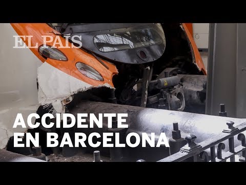 Rodalies: Accidente de tren en la estación de Francia en Barcelona | Internacional