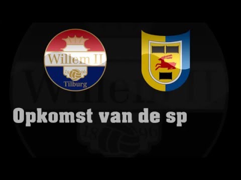 Willem II - SC Cambuur: Opkomst van de spelers