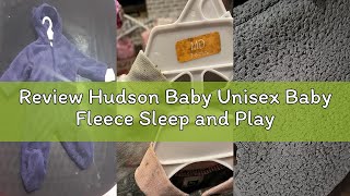 Review Hudson Baby Unisex Baby Fleece Sleep and Play
