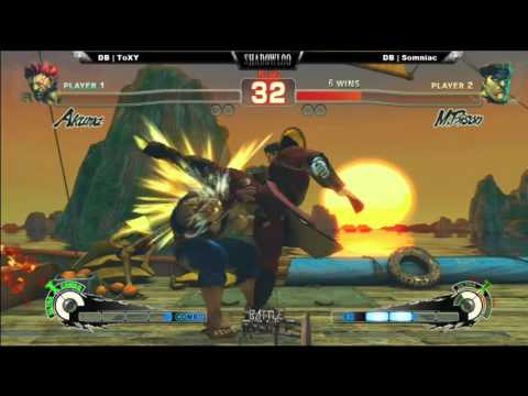 SBR Season 1 PlayOffs SSF4AE2012 LF DB ToXY vs DB Somniac