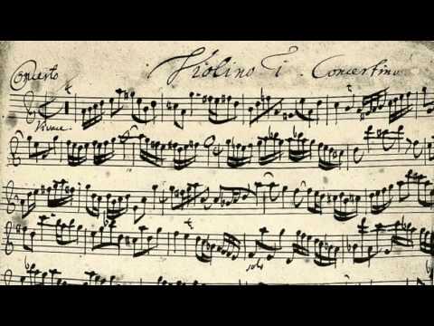 Bach - Concerto for two violins  BWV 1043 (on Period Instruments)