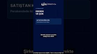 Ebebek-Şok Bilanço Beklentileri #ebebk #sokm