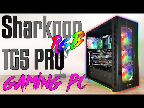 Midi Sharkoon TG5 Pro RGB video
