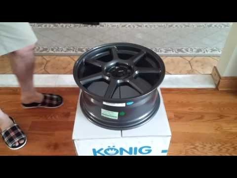 Konig Ultraform wheel unboxing
