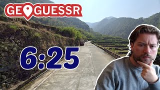 Getting a Geoguessr Perfect Score in 6:25