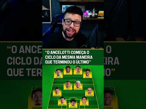 “ANCELOTTI PROMETE UMA COISA…” 🇧🇷👀 #shorts