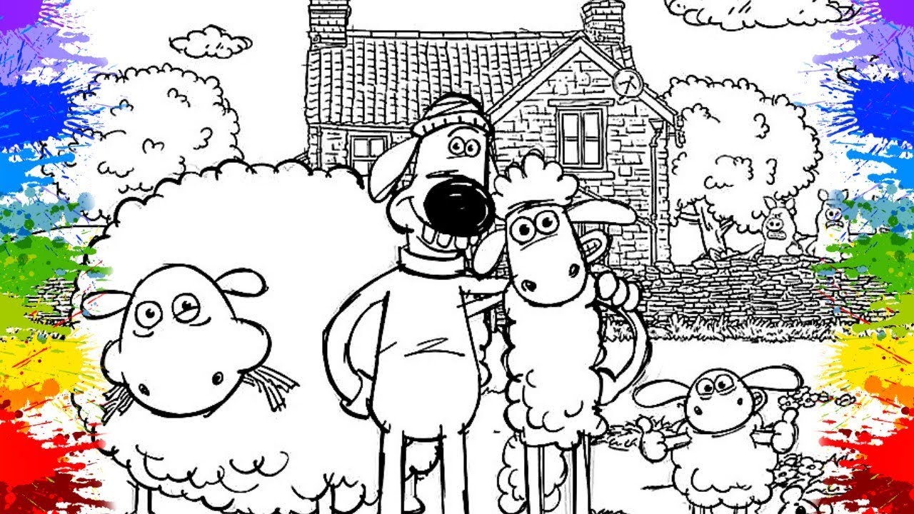 Aprender Colorindo Animais de Fazenda para Crianças | Desenhos de Animais para Educação Infantil