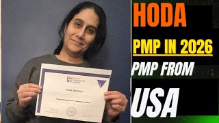 Hoda  Bahansi did PMP from USA - Here is how she did it