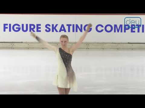 Ekaterina Samsonova. Oberstdorf 2019. Silver Ladies II FS. 10 place