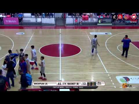 LIVE 🔴 | FBPUR MINI FINAL: Bucaplaa (A) vs I.V. Basketball (B) | 25-Junio-2022