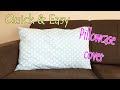 HOW TO SEW PILLOW CASE COVERS HOW TO MAKE PILLOWCASES SEW PILLOWCASE WITH FLAP PILLOWCASE TUTORIAL
