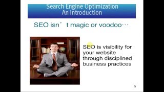 search engine optimization - Lesson 1