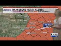 Scattered Storms Flood Risk Amid High Heat Indices June 19 Forecast