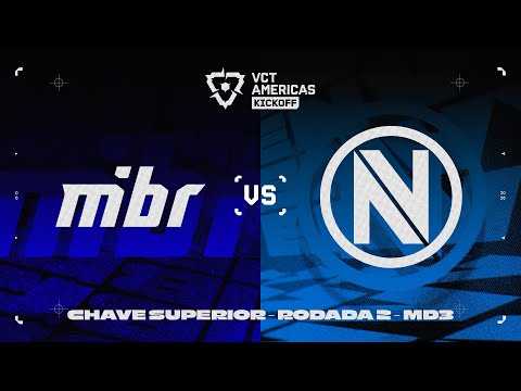 MIBR x ENVY | VCT Americas Kickoff 2026 | Chave Superior - Rodada 2