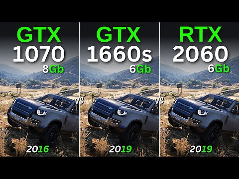 GTX 1070 vs GTX 1660s vs RTX 2060 in latest games | 1080p (2025)