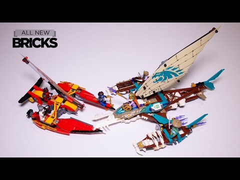 Vidéo LEGO Ninjago 71748 : La bataille de catamarans