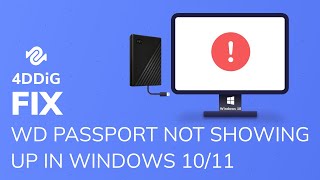 🤓2023 Fixed | WD Passport Not Showing Up in Windows 10/11 & WD Passport Not Recognized/Not Dectected