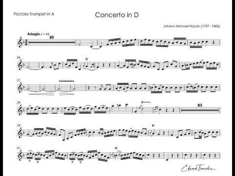 Haydn, Michael - Trumpet Concerto in D - Wynton Marsalis trumpet