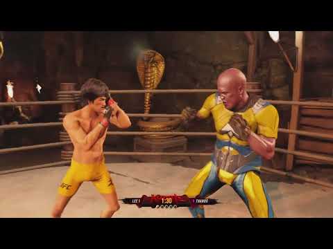 UFC 4 - Bruce Lee vs. Titan Thanos - Shaolin Fight 🔥