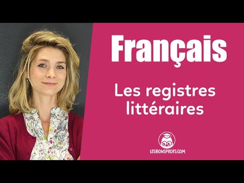 Les registres littéraires