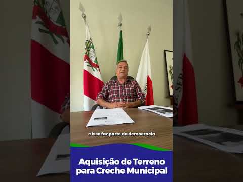 aquisição de terreno para creche municipal Bocaina de Minas #trabalhos #bocaina