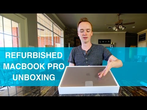 Refurbished MacBook Pro w/ Touchbar Unboxing Refurbished MacBook Pro w/ Touchbar Unboxing