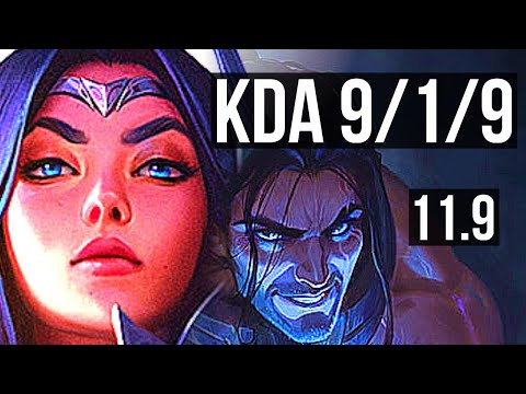 IRELIA vs SYLAS (MID) | 9/1/9, 900+ games, Dominating | EUW Master | v11.9